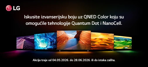 LG QNED Televizori Akcija Svibanj 2026