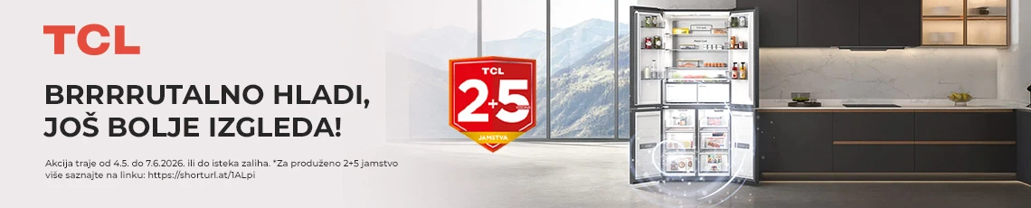 Akcija TCL hladnjaci svibanj 2026