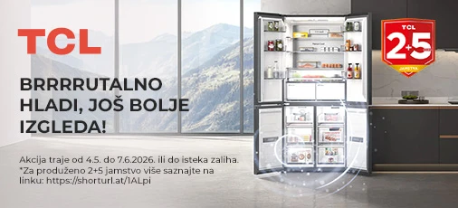 Akcija TCL hladnjaci svibanj 2026