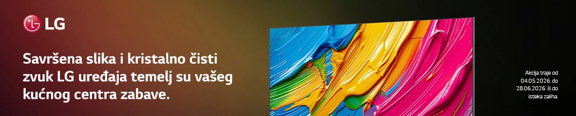 LG 4K TV Banneri Svibanj 2026