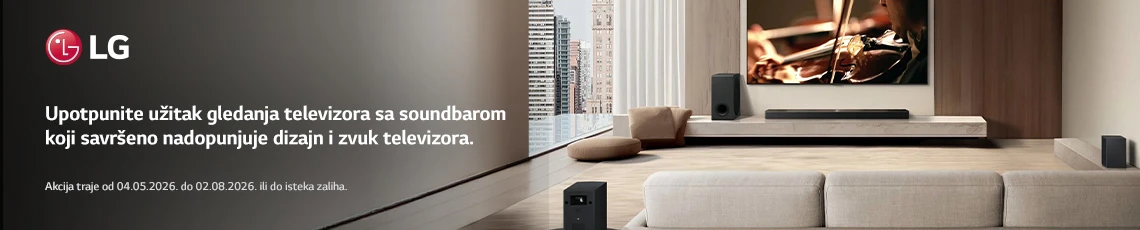 LG Soundbar Akcija Svibanj 2026.