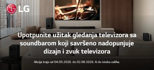 LG Soundbar Akcija Svibanj 2026.