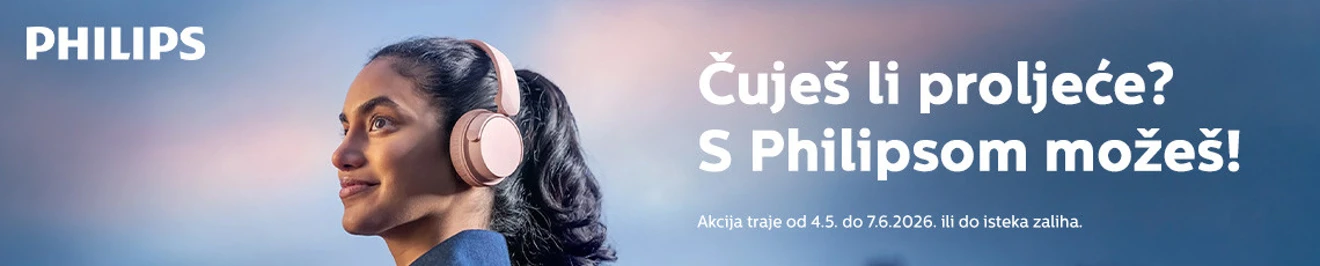 Akcija Philips audio svibanj 2025