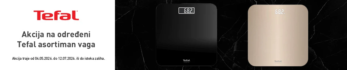 Akcija Tefal vage 5mj 2026