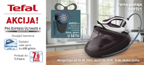 Akcija Tefal GV9721 SET 5mj 2026