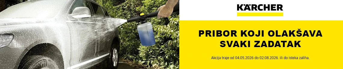 Akcija Karcher pribor 5mj 2026