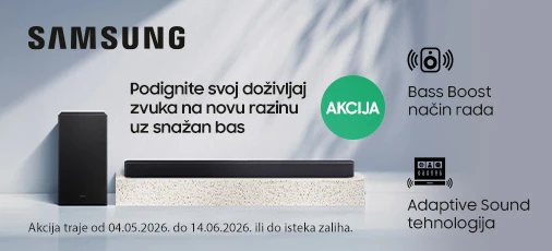 Samsung Soundbar Akcija Svibanj 2026