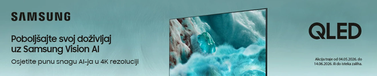 Samsung QLED TV Akcija Svibanj 2026