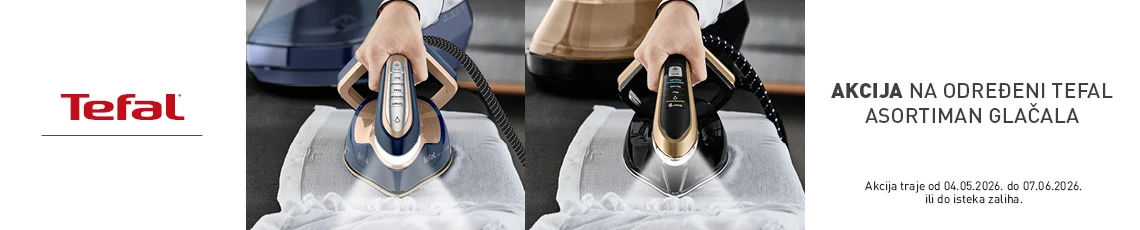 Akcija Tefal glačanje 5mj 2026