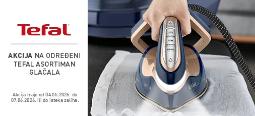 Akcija Tefal glačanje 5mj 2026