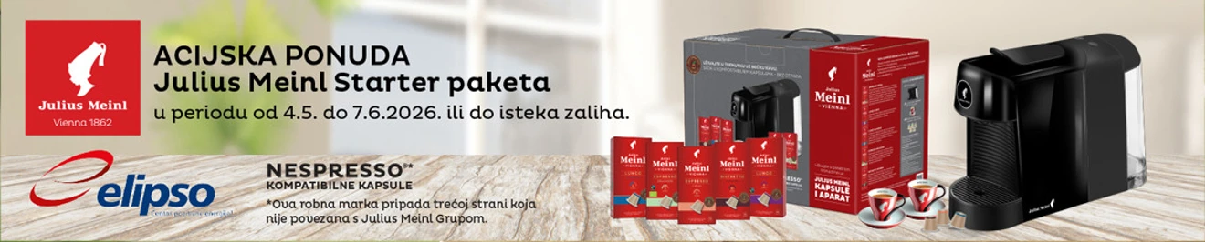 Julius Meinl starter paket akcija 2026