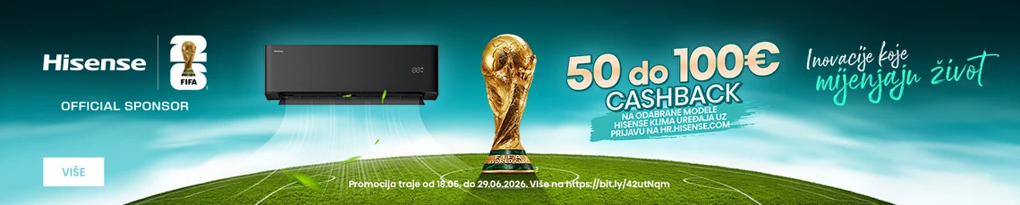Hisense klime akcija svibanj 2026