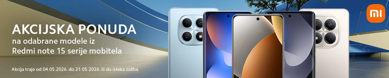 Akcija Redmi note 15 serija 5mj 2026