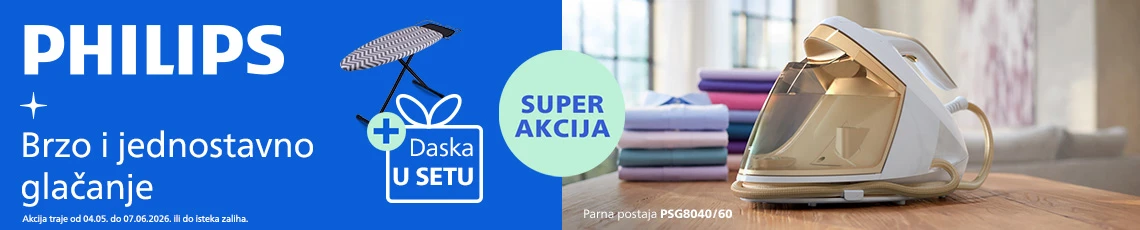 Philips PSG8040 set akcija svibanj 2026