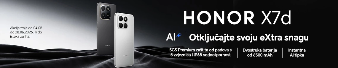 Akcija Honor X7d Svibanj26