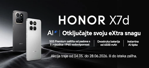 Akcija Honor X7d Svibanj26