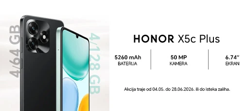 Akcija Honor X5c Lipanj26