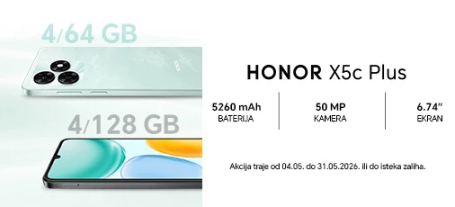 Akcija Honor X5c Svibanj26