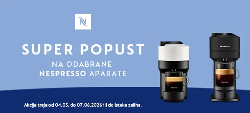 Nespresso Vertuo akcija svibanj 2026