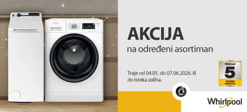 Whirlpool njega rublja akcija svibanj