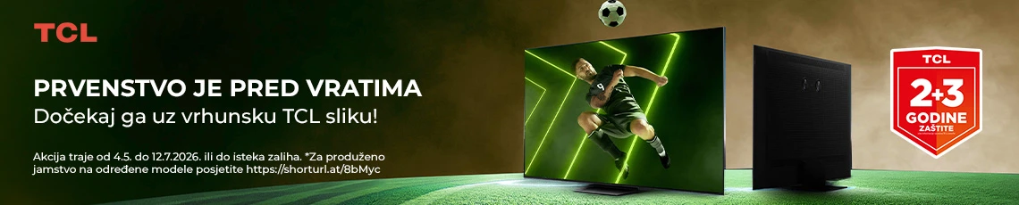 Akcija TCL TV WC2026