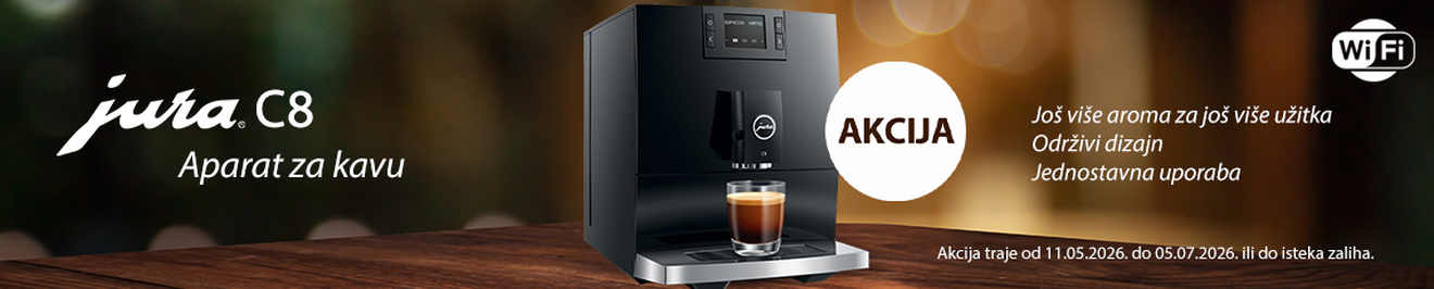 JURA C8 Piano Black akcija