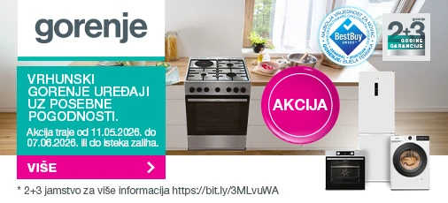 Gorenje odabrani artikli svibanj 2026