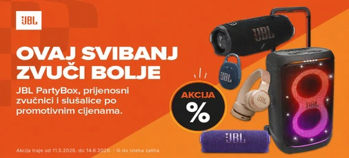 JBL akcija na određen asortiman 2026