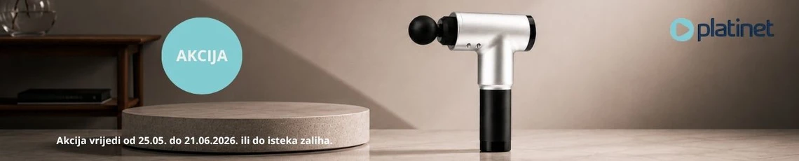 Akcija Platinet masažni pištolj