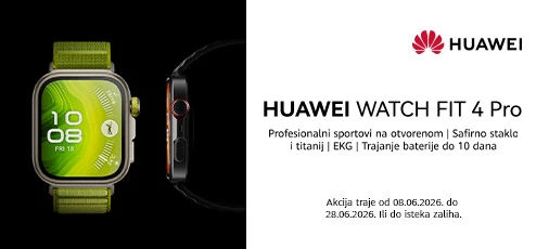 Huawei FIT 4 Pro Lipanj 2026