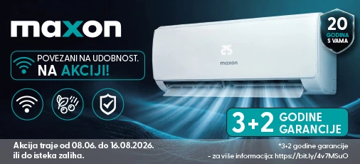 Maxon klime akcija ljeto
