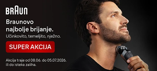 Braun aparati za brijanje Lipanj 2026