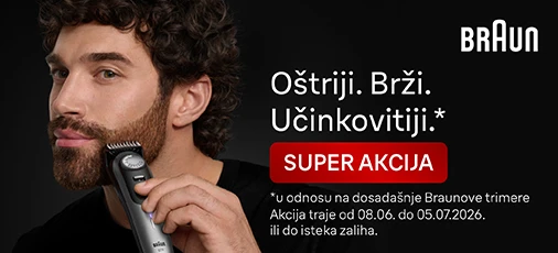 Braun aparati za šišanje Lipanj 2026