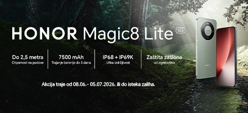 Akcija Honor Magic 8 Lite Lipanj26