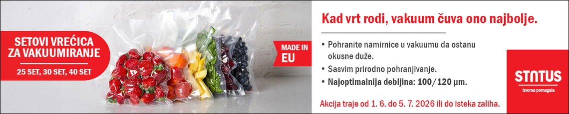 Akcija vrećice za vakumiranje lipanj