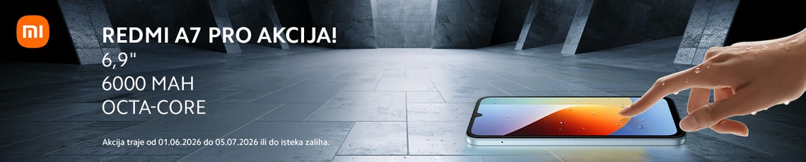 Akcija Redmi A7 Pro 6mj 2026