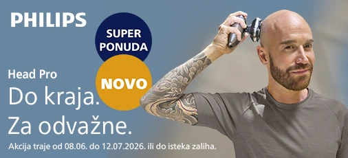 Philips brijač za glavu akcija lipanj