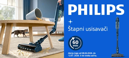 Philips štapni usisavači akcija lipanj