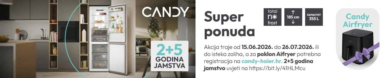 Poklon uz Candy NoFrost hladnjak