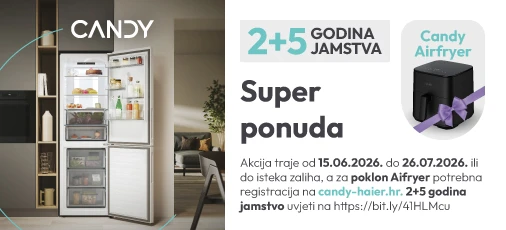 Poklon uz Candy NoFrost hladnjak