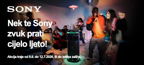 Sony prijenosni zvučnici lipanj 2026