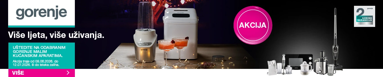 Gorenje mali kucanski aparati lipanj 2026