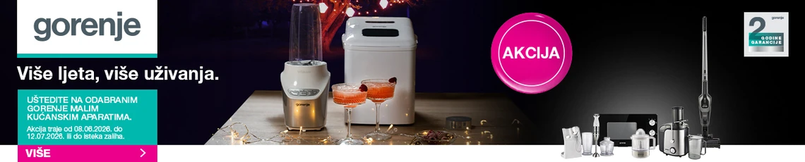 Gorenje mali kucanski aparati lipanj 2026