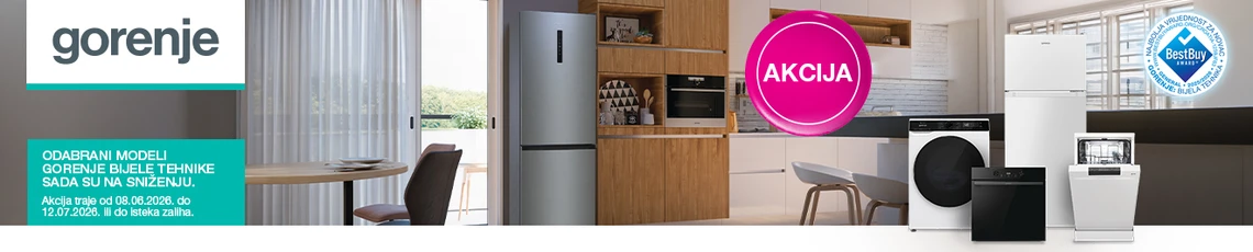 Gorenje bijela tehnika lipanj 2026