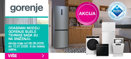 Gorenje bijela tehnika lipanj 2026