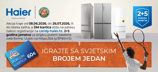 Haier hladnjaci i DM poklon kartica 