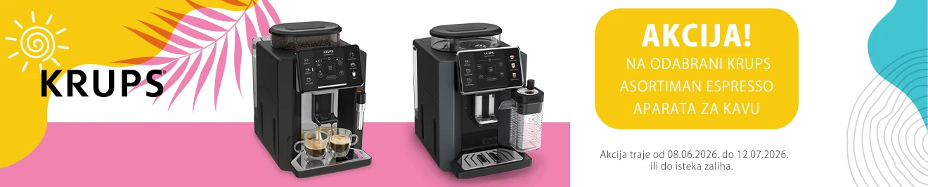 Akcija Krups espresso 6mj 2026