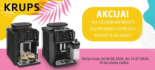 Akcija Krups espresso 6mj 2026