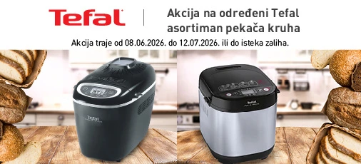Akcija Tefal pekači kruha 6mj 26