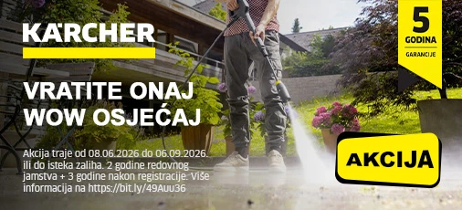Akcija Karcher visokotlačni ljeto 2026